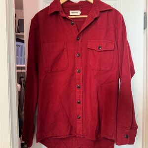 Taylor Stitch Crimson Shirt